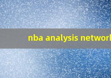 nba analysis network